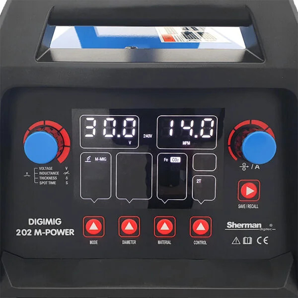 Sherman DIGIMIG 202 M-POWER Synergic - Bilde 6