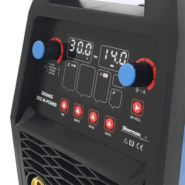 Sherman DIGIMIG 202 M-POWER Synergic - Bilde 9